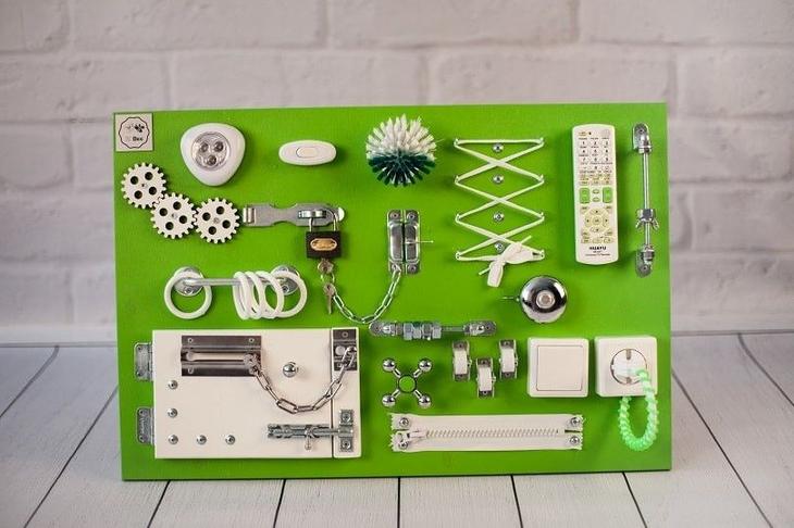 Бизиборд своими руками - пошаговая инструкция по созданию