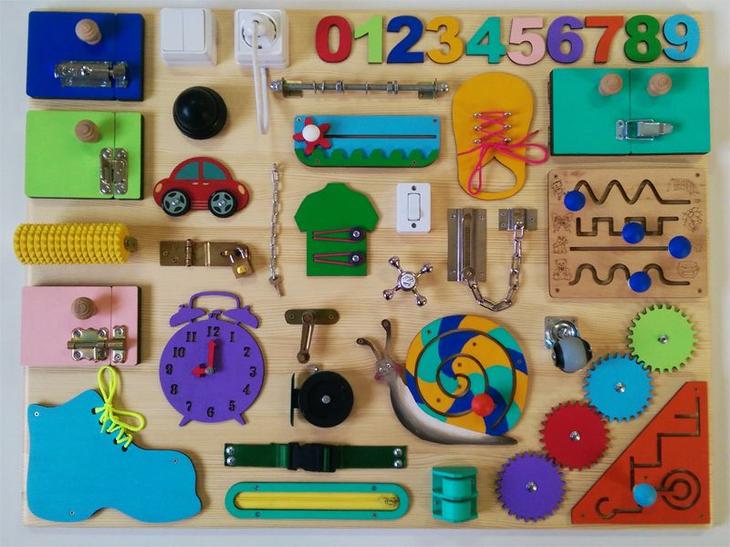 Бизиборд своими руками - пошаговая инструкция по созданию