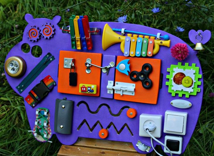 Бизиборд своими руками - пошаговая инструкция по созданию