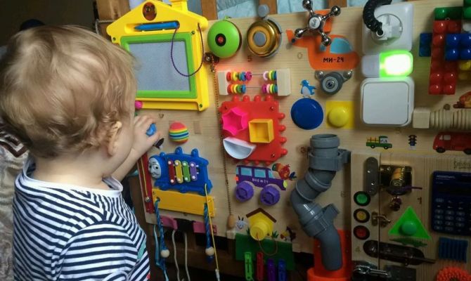 Бизиборд своими руками - пошаговая инструкция по созданию