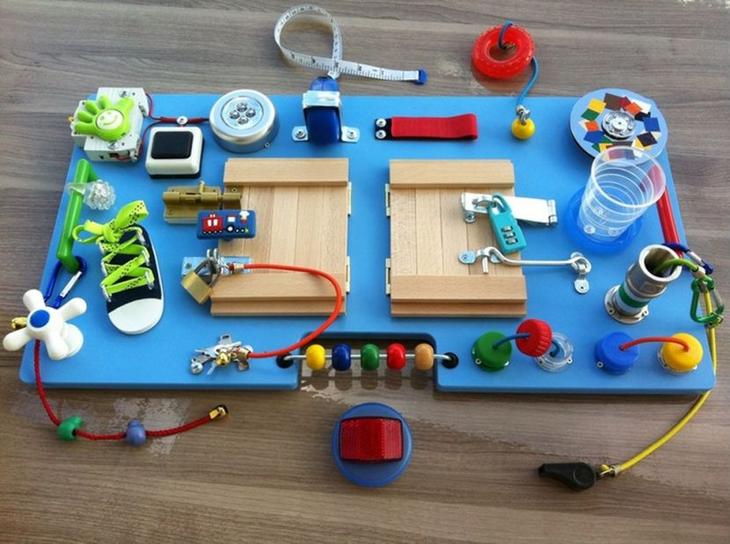 Бизиборд своими руками - пошаговая инструкция по созданию