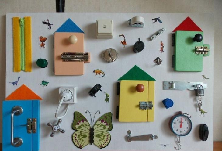 Бизиборд своими руками - пошаговая инструкция по созданию