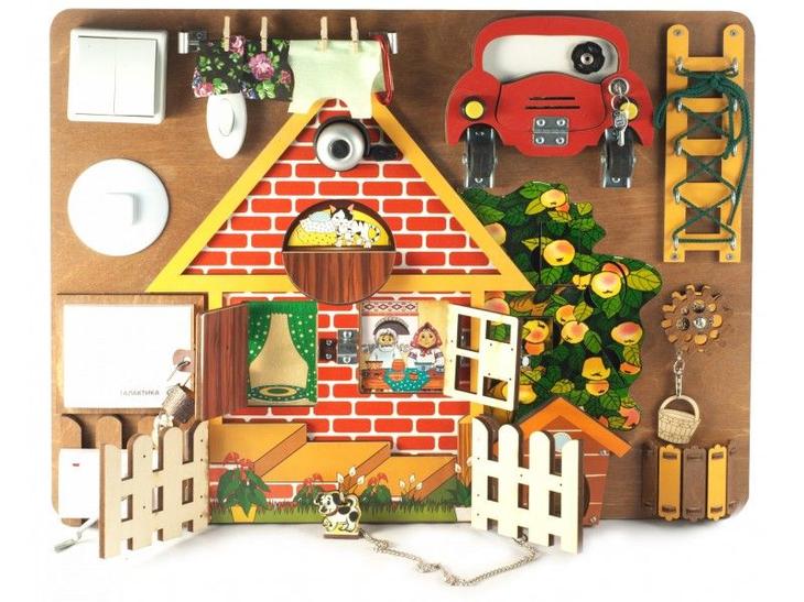 Бизиборд своими руками - пошаговая инструкция по созданию