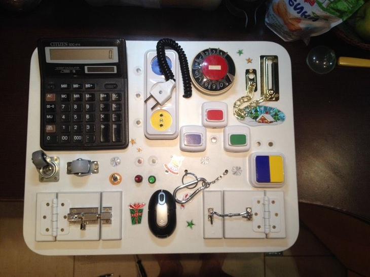 Бизиборд своими руками - пошаговая инструкция по созданию