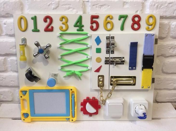 Бизиборд своими руками - пошаговая инструкция по созданию