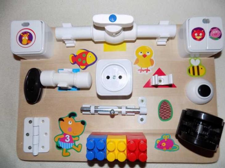 Бизиборд своими руками - пошаговая инструкция по созданию