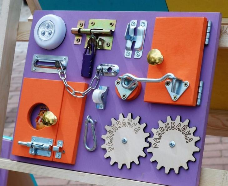 Бизиборд своими руками - пошаговая инструкция по созданию