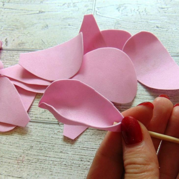 Букет из фоамирана