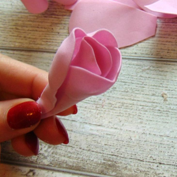 Букет из фоамирана