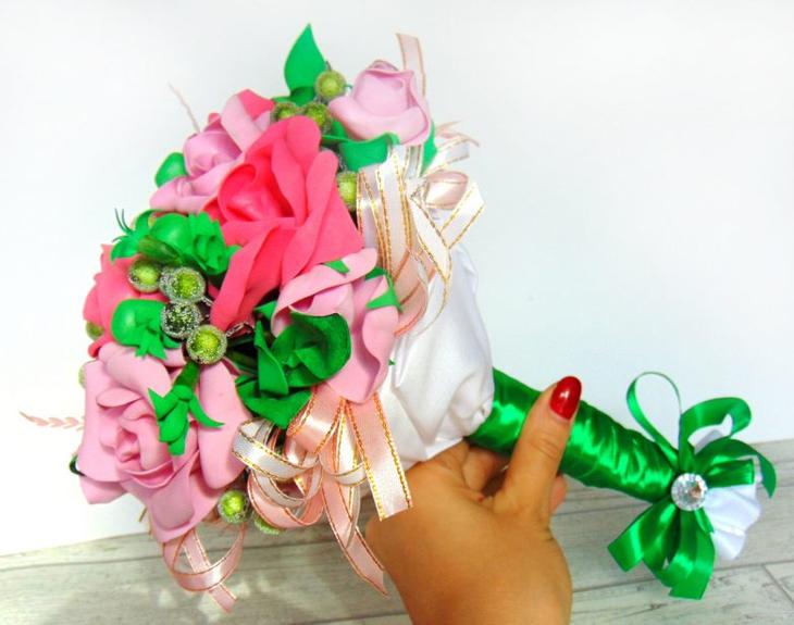 Букет из фоамирана