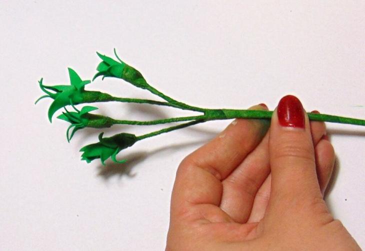 Букет из фоамирана