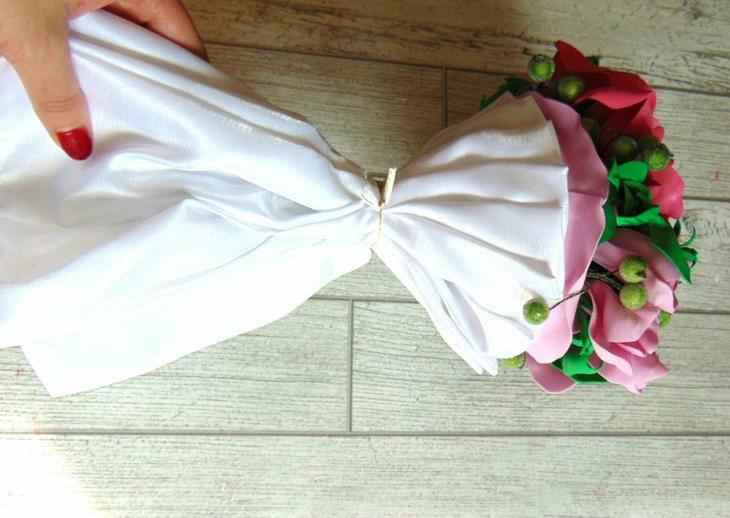 Букет из фоамирана