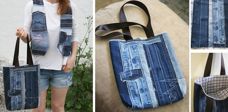 Что сделать из старых джинсов: 19 отличных идей