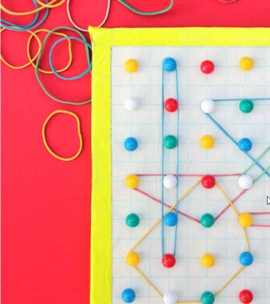 Как сделать геоборд своими руками для детей