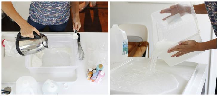 Как сделать &laquo;мраморную&raquo; бумагу