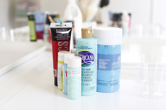 Как сделать &laquo;мраморную&raquo; бумагу