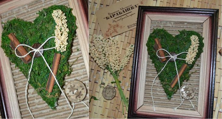 Картины из природных материалов своими руками