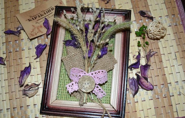 Картины из природных материалов своими руками