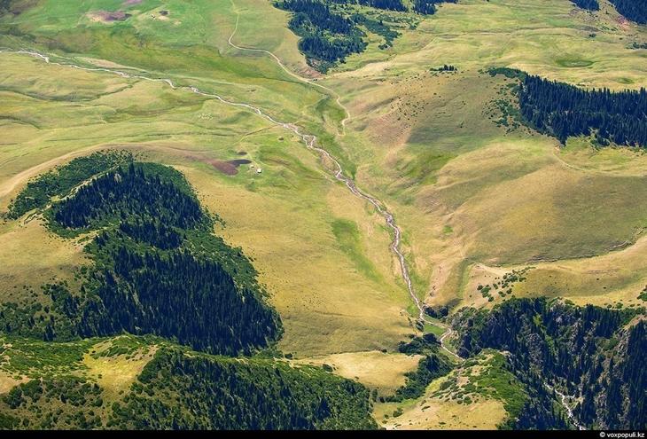 Казахстан: каким его видят птицы