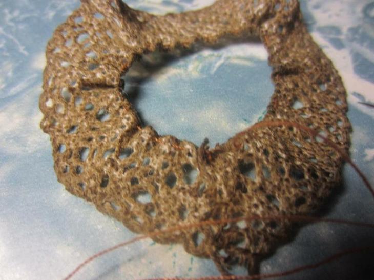 Кофейная игрушка в винтажном стиле