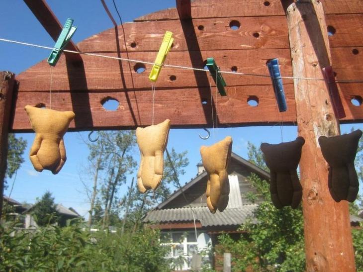 Кофейная игрушка в винтажном стиле