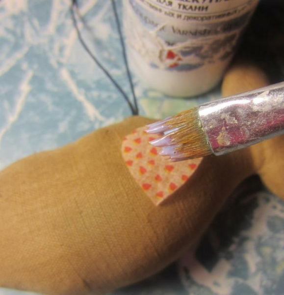 Кофейная игрушка в винтажном стиле