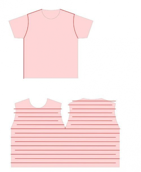 Коврик из старых футболок