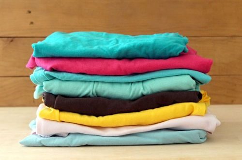 Коврик из старых футболок