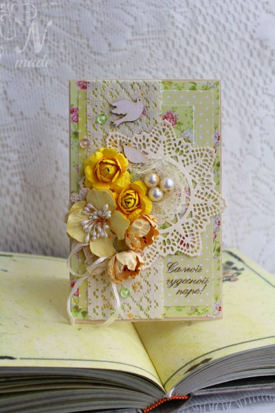 Свадебная открытка в технике скрапбукинг своими руками: мастер-класс