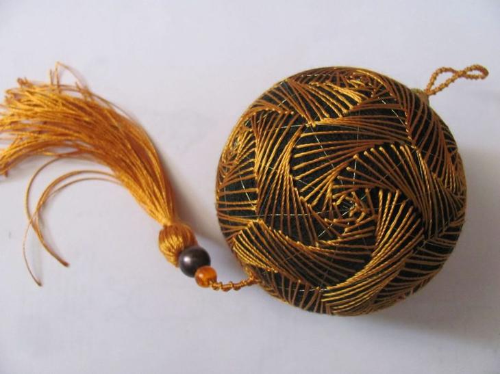 Техника вышивания темари