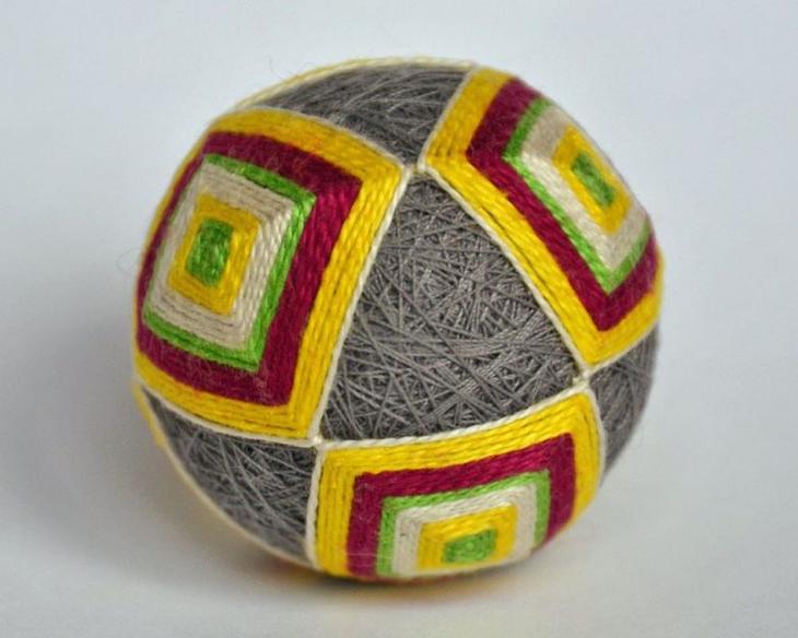 Техника вышивания темари