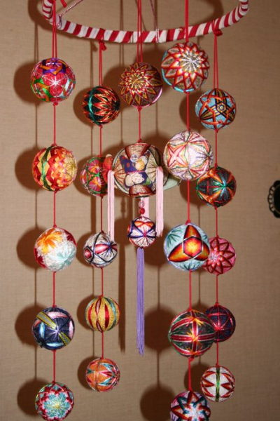 Техника вышивания темари