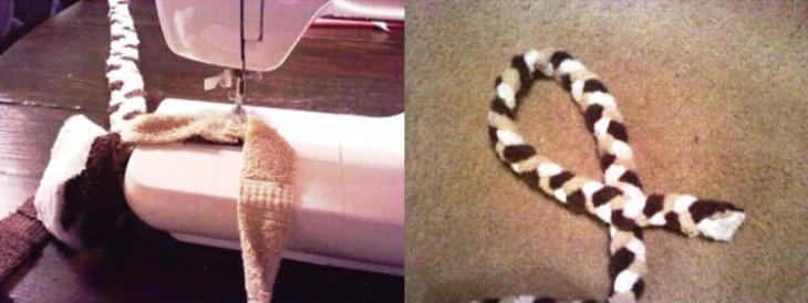 12 идей как сделать коврики из старых вещей своими руками