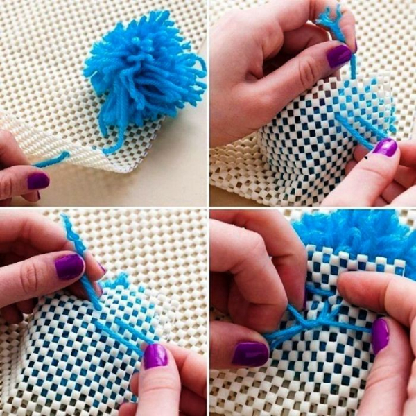 12 идей как сделать коврики из старых вещей своими руками