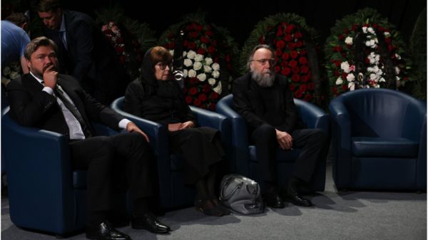 Прощание с Дарьей Дугиной в телецентре Останкино. Фото