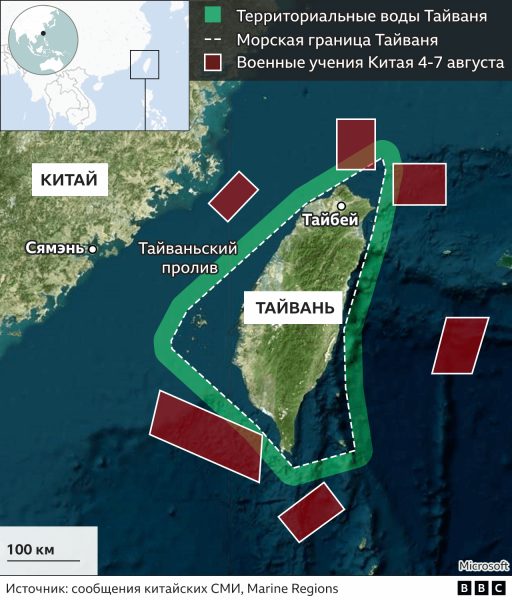 Китай на учениях репетировал нападение на Тайвань. И заявил, что теперь будет так делать регулярно