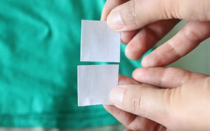 Как «зашить» дырявую одежду за 30 секунд без иголки и нитки