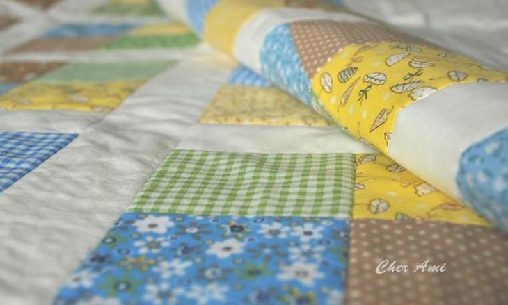 Лоскутное одеяло своими руками