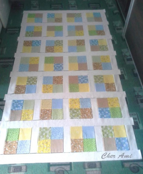 Лоскутное одеяло своими руками