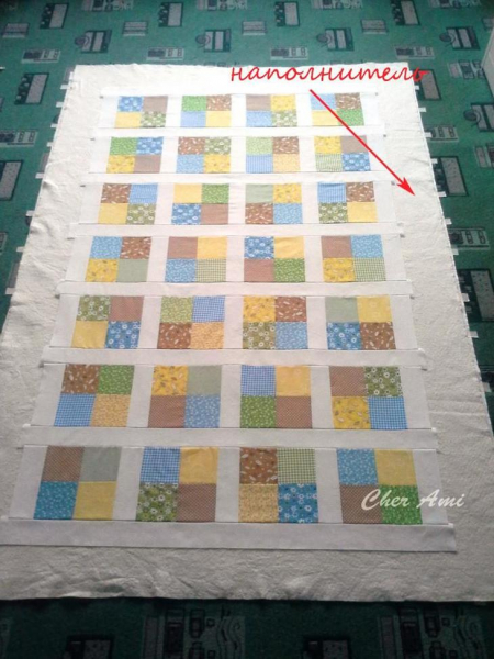 Лоскутное одеяло своими руками