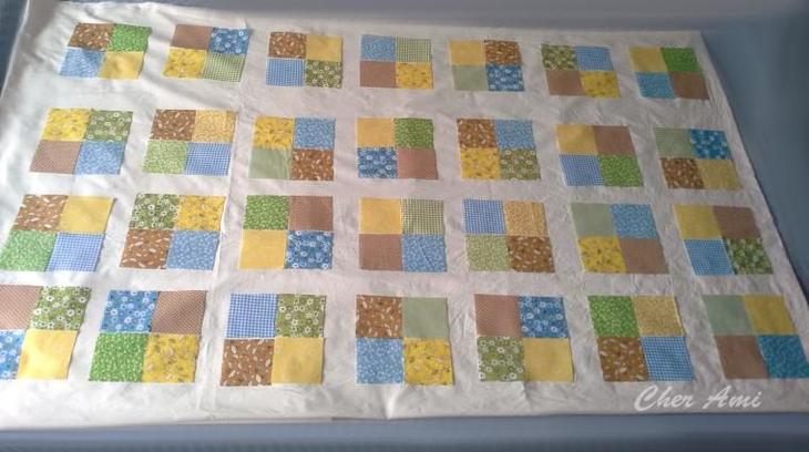 Лоскутное одеяло своими руками