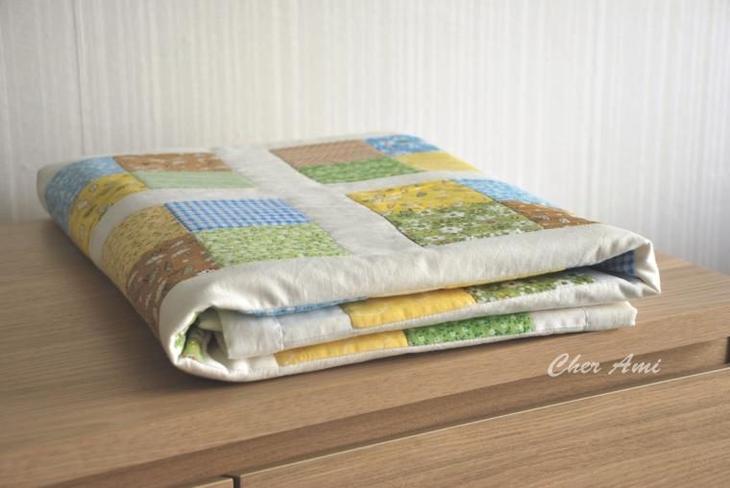 Лоскутное одеяло своими руками