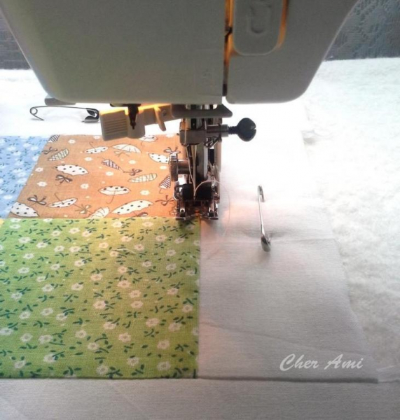 Лоскутное одеяло своими руками