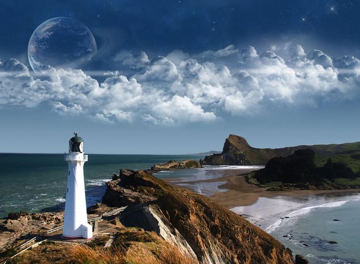 Маяки &mdash; путеводные огни для кораблей