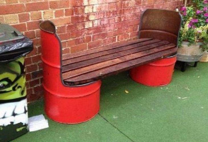 Необычное применение металлических бочек на даче: идеи, фото, краткое описание