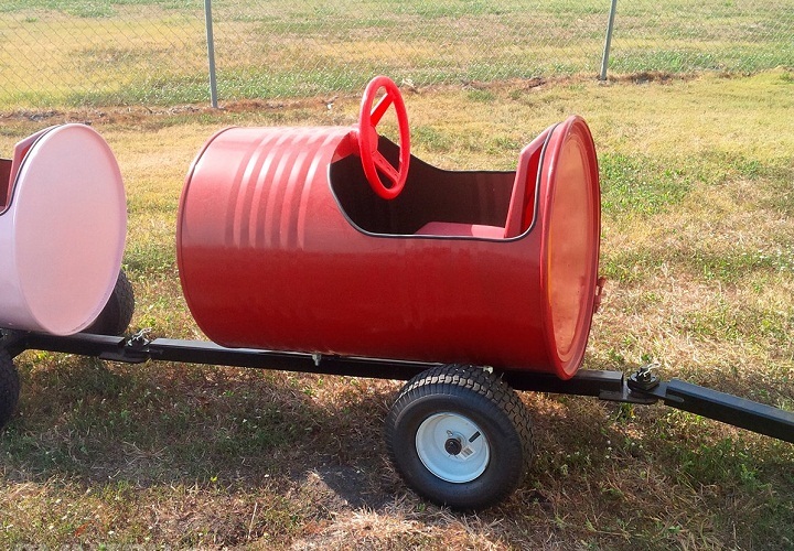 Необычное применение металлических бочек на даче: идеи, фото, краткое описание