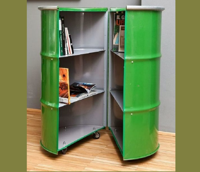 Необычное применение металлических бочек на даче: идеи, фото, краткое описание