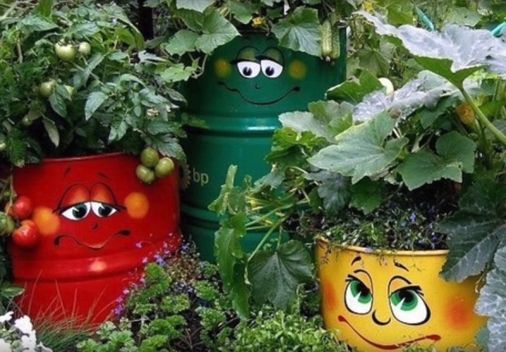 Необычное применение металлических бочек на даче: идеи, фото, краткое описание