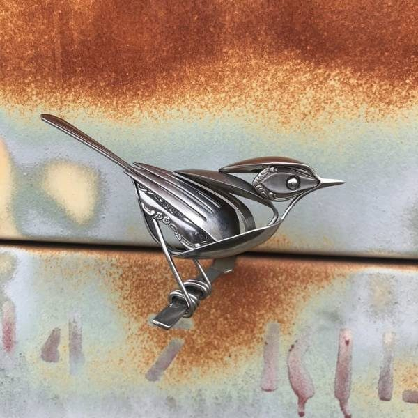 Невероятные скульптуры из металлолома