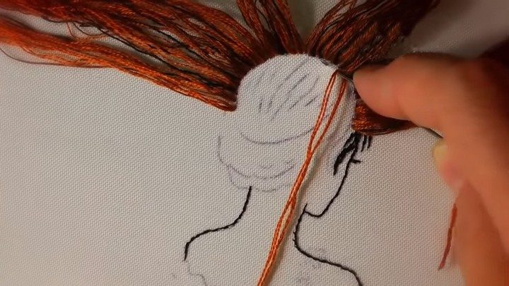 Объёмная вышивка для украшения одежды и аксессуаров